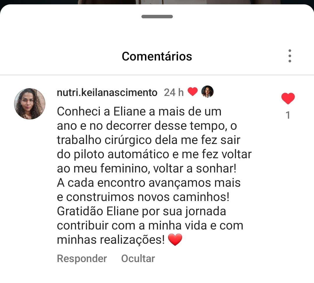 Depoimento de cliente sobre hipnoterapia